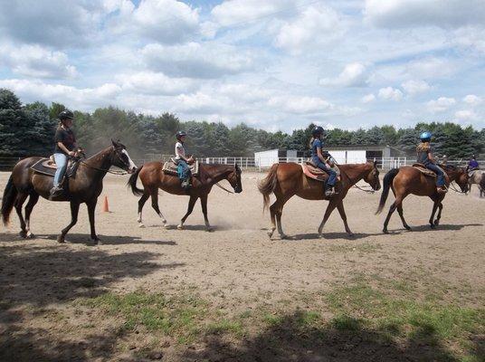 Riding lesson