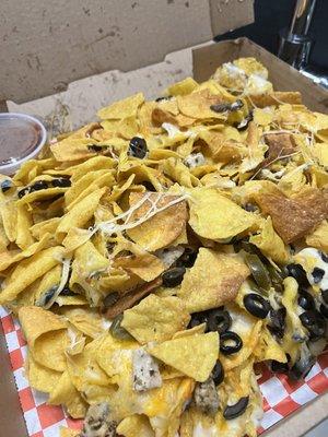 Willapa Brewing Co - chicken nachos