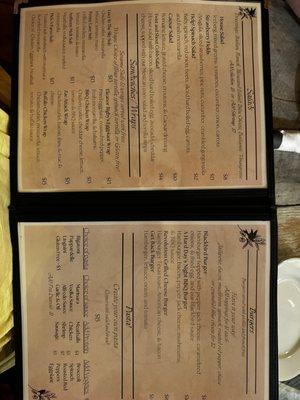 Menu partial