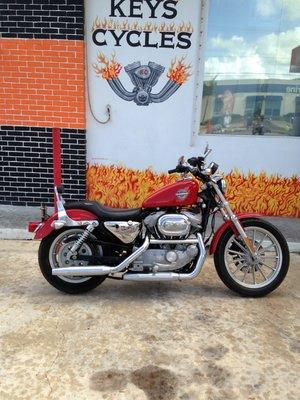 Rent This Red Harley Davidson Sportster