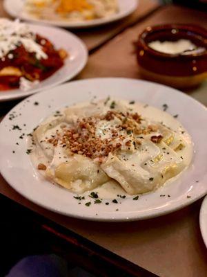 Ravioli di Funghi al Gorgonzola