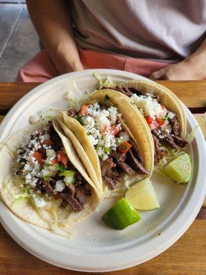 Steak taco