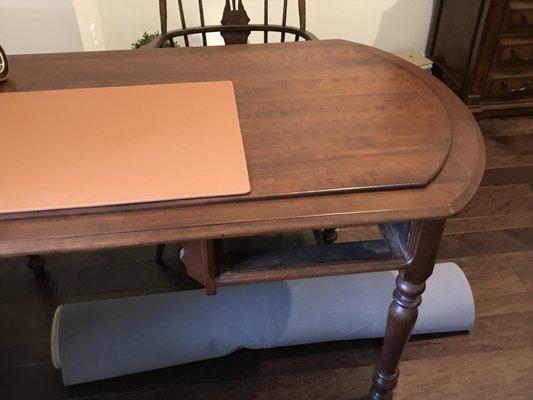 Missing drawer to antique desk