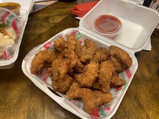 Popcorn chicken