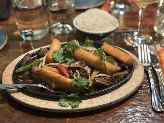 LOMO SALTADO STIR FRY