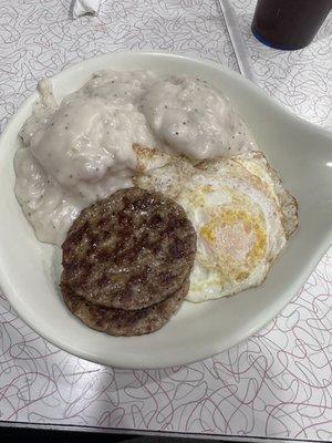 Biscuits and gravy