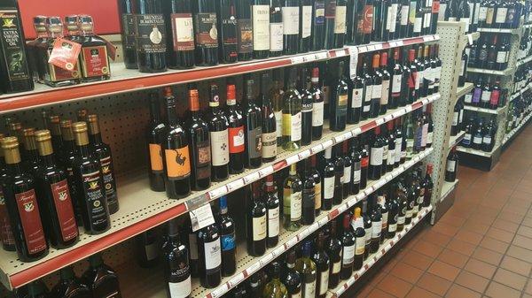 Nice wine selection too..