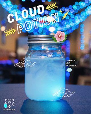 The Cloud Potion soju cocktail.

(Tiger Jib x Quick Sushi)