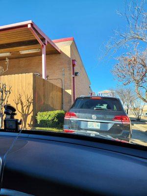 Drive through only. Sign on door says  ot open due to staff