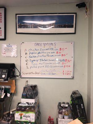 Daily Specials