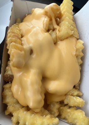 Cheese Fries - weird cheese flavor