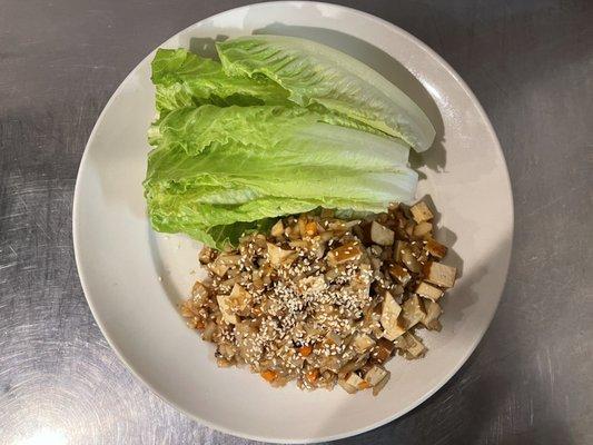 Lettuce wrap TOFU