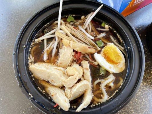 Traditional chicken ramen