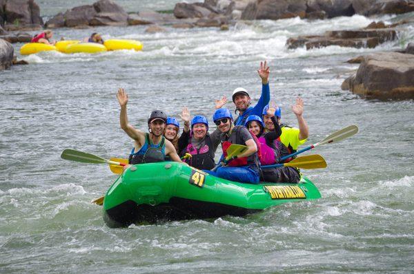 whitewater rafting