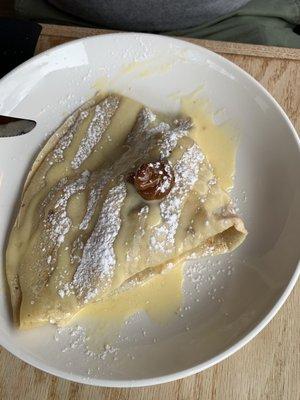 Dulce de Leche crepe