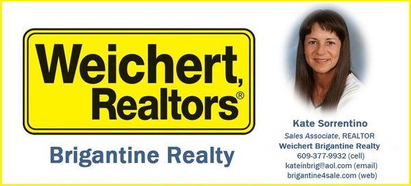 Kate Sorrentino ~ Brigantine Beach Realtor