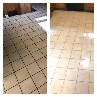 Tile and Grout restoration.