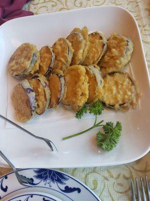 Eggplant Tempura.