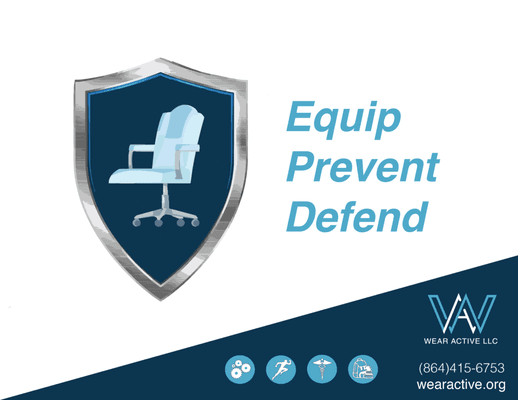 Equip. Prevent. Defend. 
 Your Workplace Against Germs.