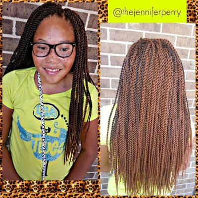 Natural Crochet Braid Style. Booking info- goodhairday.net  #duncanvillestylist #youngentrepreneur #thejenniferperrystudi #crochetbraids