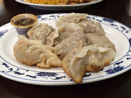 Home-made fried dumplings