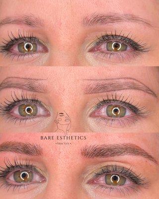 Microblading transformation