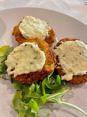 Fried Green Tomatoes - Wine Dinner