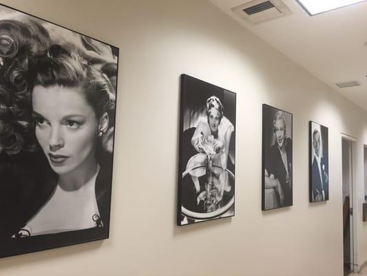 White entertainers only represented on toluca lake health center walls, where are the people of color?