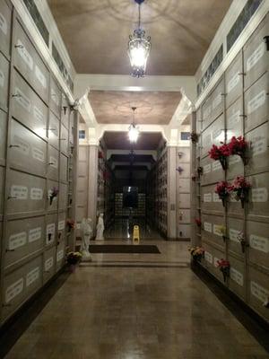 Inside the Mausoleum