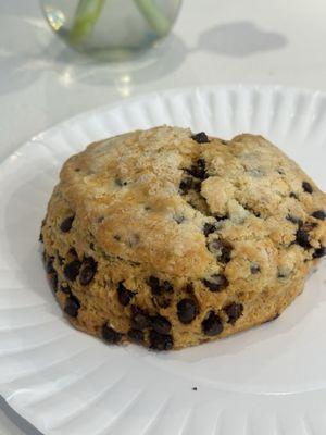 Chocolate chip scone