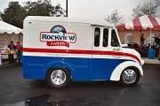 Rockview's 1957 hot rod Divco Mlk Truck is a big hit at marketing events.