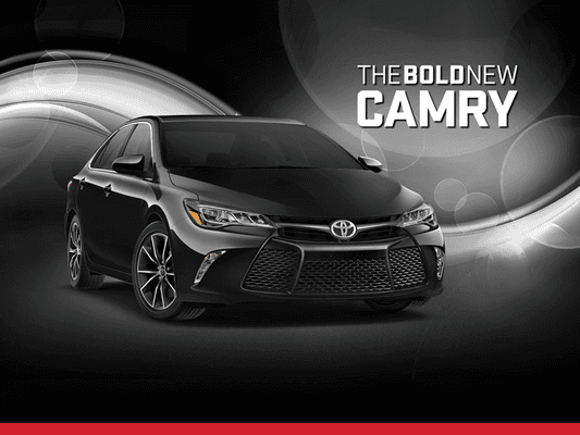 2015 Camry now available at Hodge Toyota.