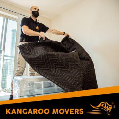 We use the most quality moving pads to protect your furniture.