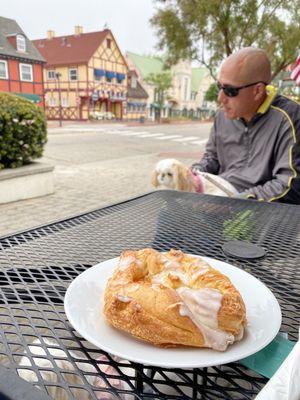 Apricot danish