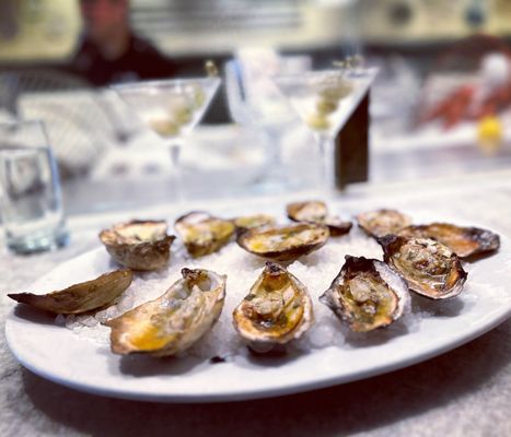 Roasted Oysters available until 3pm only