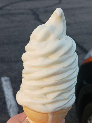 Vanilla Ice Cream  Cone