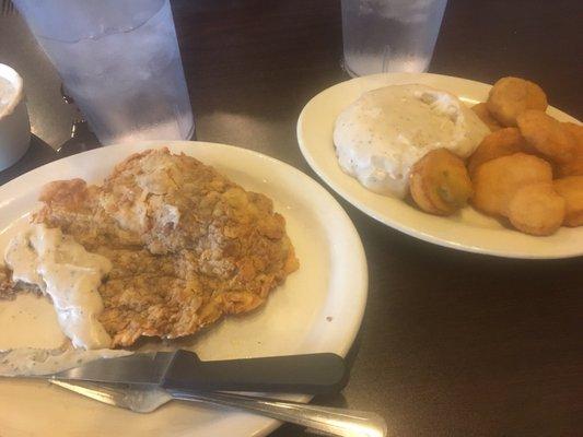 The very definition of chicken fried steak.