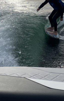 Tigé's TAPS 3T wake surf wave is amazing for beginners to advanced riders!