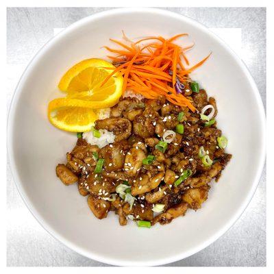 Teriyaki over Rice - Chicken