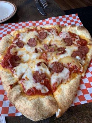 Buffalo Sausage Pizza