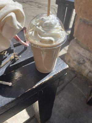 Vanilla frappe- Yum!