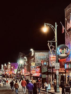 Beale Street at Night