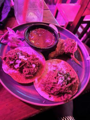 Birria tacos (GROSS)