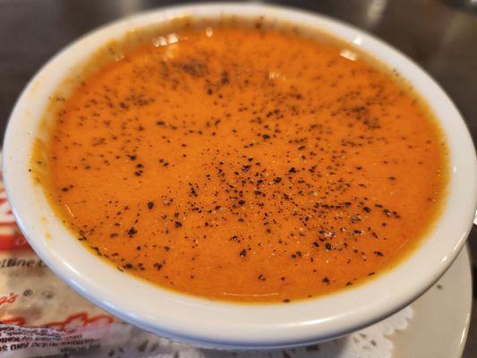 Roast Red Pepper Soup. Excellent!