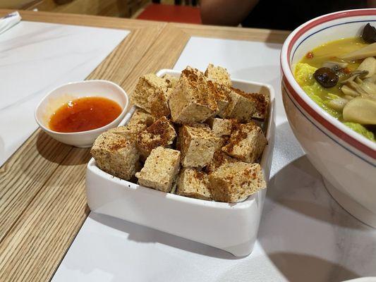 Fried tofu