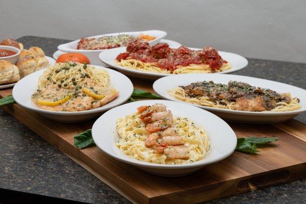 More than just pizza! Choose from our savory pasta!