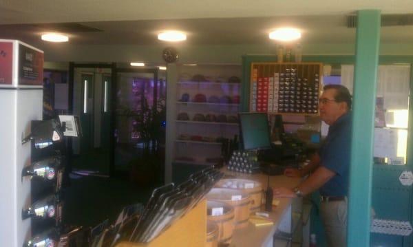 The pro shop