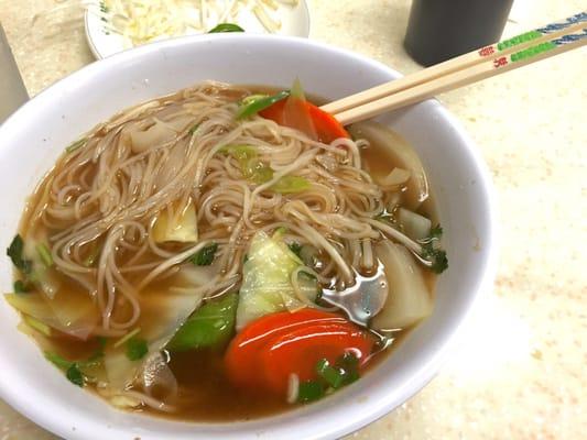 Veggie Pho is delicious!