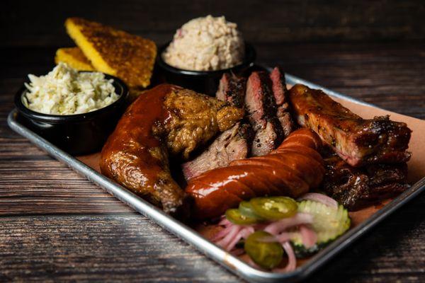 Meat Meals - Create your own with your favorite smoked meats and sides