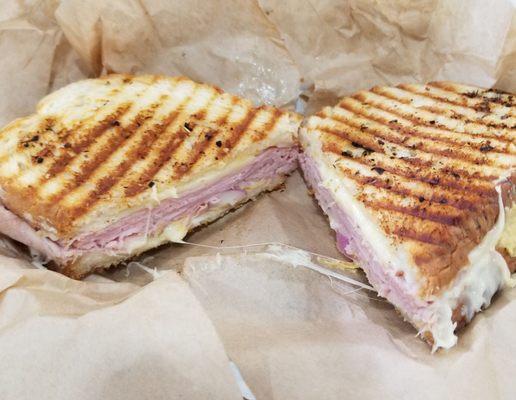 Ham and cheese sandwich